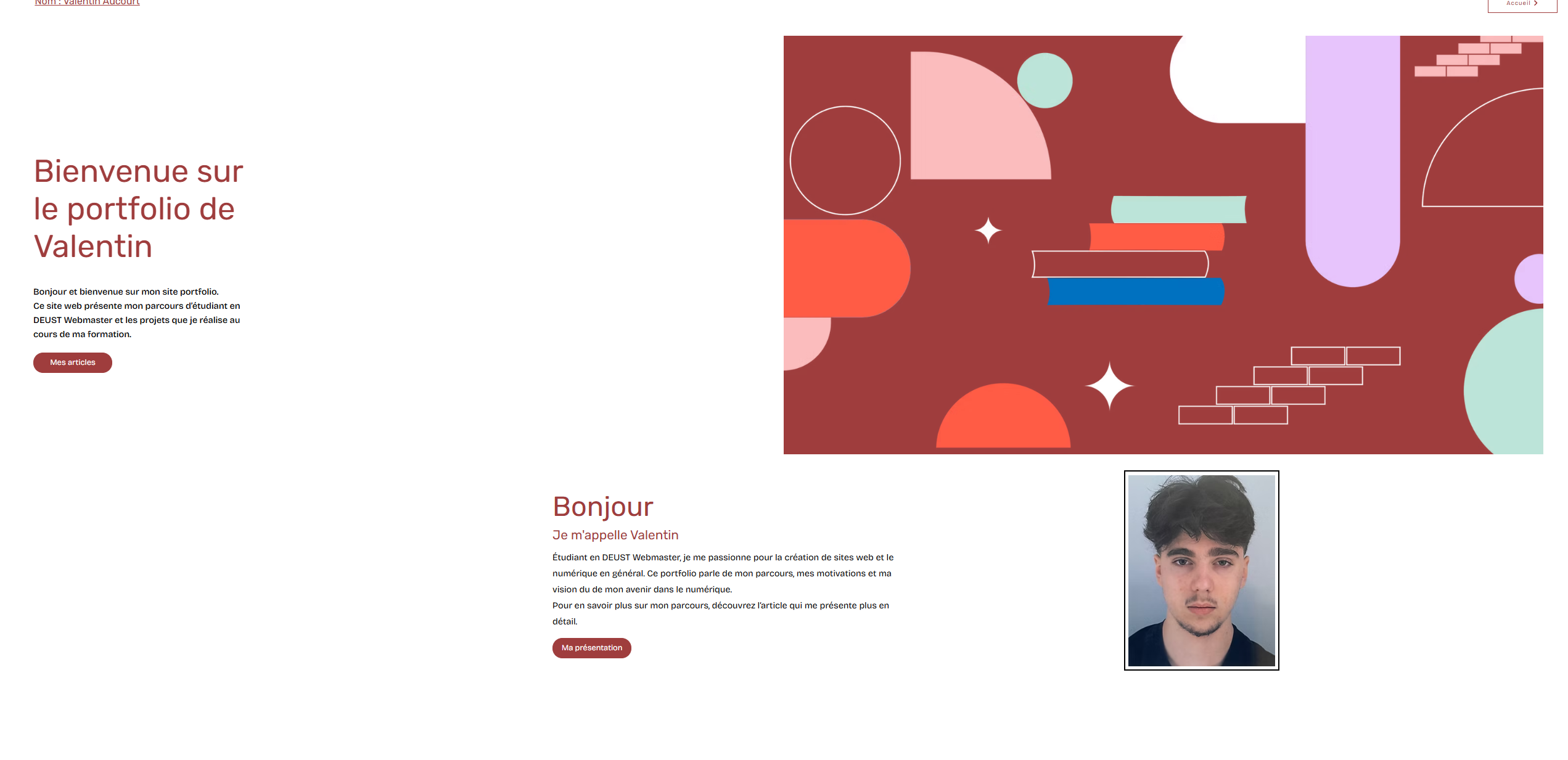 Lire la suite à propos de l’article Projet Wix